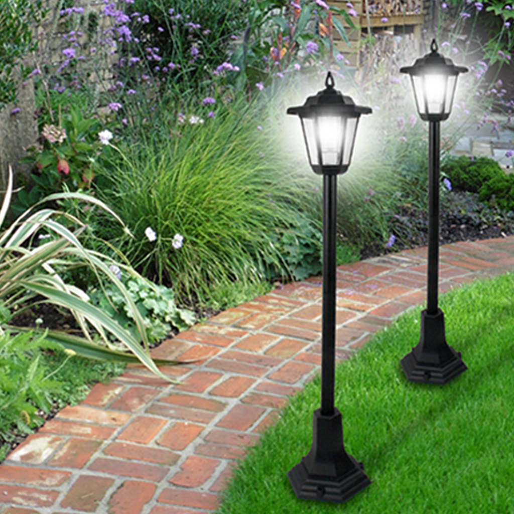 Outdoor led lamp post